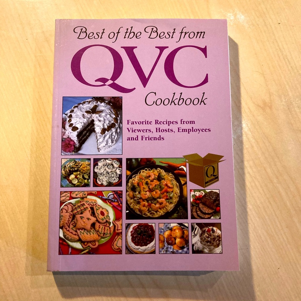 QVC Cookbook in Pink